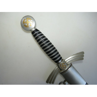 Luftwaffe Officer Dagger 1st Model Borddolch. Espenlaub militaria