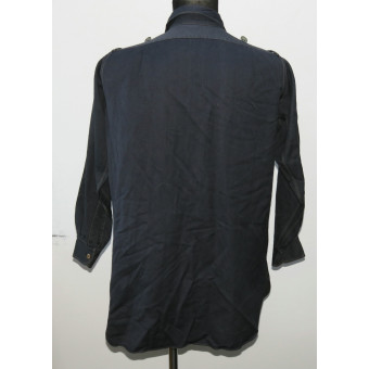 Luftwaffe Shirt, Grey Cotton, Rare Variant. Espenlaub militaria