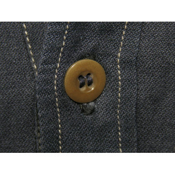 Luftwaffe Shirt, Grey Cotton, Rare Variant. Espenlaub militaria