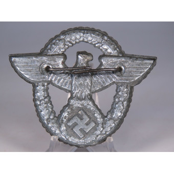 Third Reich Police Cap Cockade, Mid–Late War. Espenlaub militaria