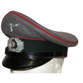 Wehrmacht artillery Enlisted Personnel Visor Cap, Mid-War. Mint. Espenlaub militaria