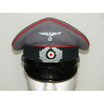 Wehrmacht artillery Enlisted Personnel Visor Cap, Mid-War. Mint. Espenlaub militaria