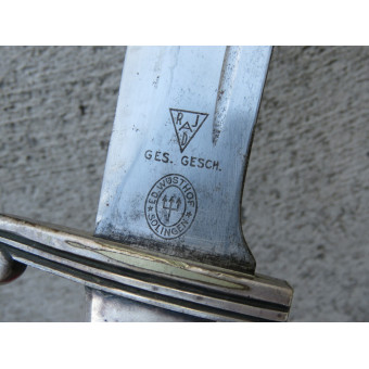 Reichsarbeitsdienst (RAD) Hewer, E.D. Wüsthof, Solingen