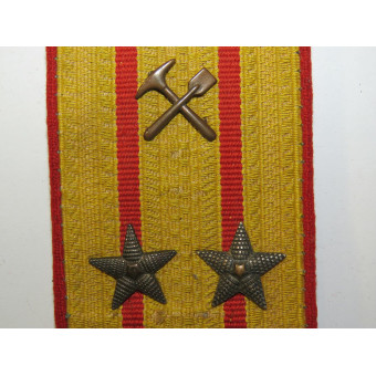 Shoulder Board Colonel Sapper in Artillery Unit. Espenlaub militaria