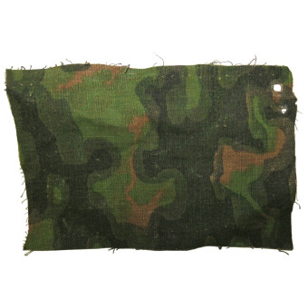 Waffen-SS Camouflage Fabric Fragment, Rauchtarnmuster. Espenlaub militaria