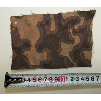 Waffen-SS Camouflage Fabric Fragment, Rauchtarnmuster. Espenlaub militaria