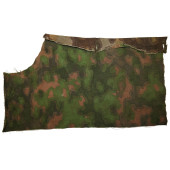 Waffen-SS Rauchtarnmuster Camouflage Fabric Fragment, Blurred Edge