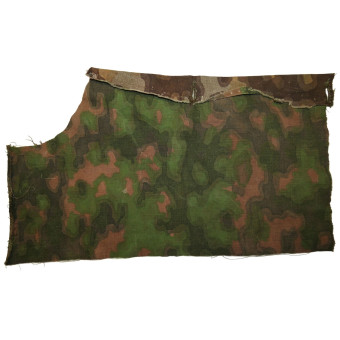 Waffen-SS Rauchtarnmuster Camouflage Fabric Fragment, Blurred Edge. Espenlaub militaria
