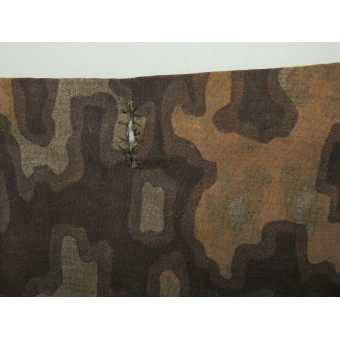 Waffen-SS Rauchtarnmuster Camouflage Fabric Fragment, Blurred Edge. Espenlaub militaria