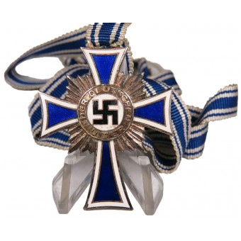 2e klas kruis van Duitse moeder - 1938 in zilver. Espenlaub militaria