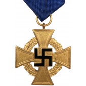 Croce del Servizio Civile Fedele del Terzo Reich per 40 anni di servizio