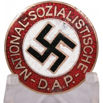 Ein frühes N.S.D.A.P.-Mitgliederabzeichen. 46 RZM. Espenlaub militaria