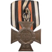 Памятный крест Гинденбурга 1914-1918. M&W Stuttgart. Без мечей