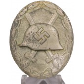 Doppelt gestempeltes Wickelabzeichen in Silber, 1939 Wächtler und lange L/55-100