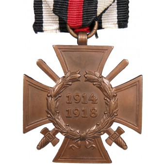 Hindenburg 1914-1918 Cross. R.V. Pforzheim Reichsverband nro 5. Miekkoilla. Espenlaub militaria