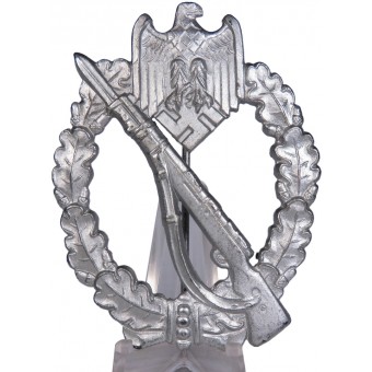 Infanteriesturmabzeichen - Deumer. Auch bekannt als deformiertes Blatt. Espenlaub militaria