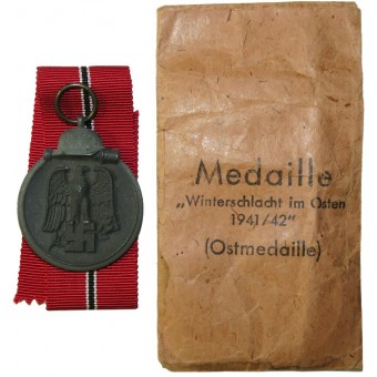 Medaille Winterschlacht im Osten 1941/42 (Ostmedaille). Katz & Deyhle. Mynt. Espenlaub militaria