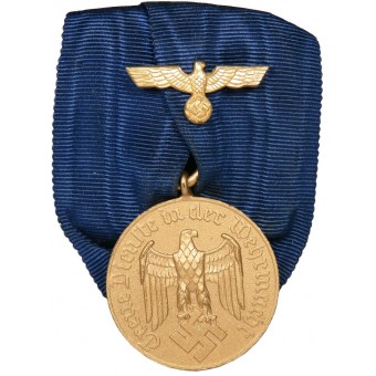 Medal for Loyal Service in the Wehrmacht for 12 years. Espenlaub militaria