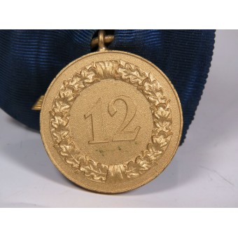 Medal for Loyal Service in the Wehrmacht for 12 years. Espenlaub militaria