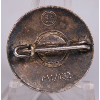 NSDAP member badge, RZM M1/102 - Frank & Reif. Espenlaub militaria
