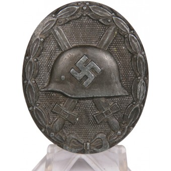 Silver grad sårmärke1939 Rudolf Souval Wien L22. Espenlaub militaria