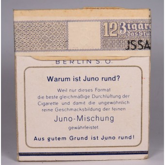 Сигареты для Вермахта Juno. Неоткрытая пачка. Espenlaub militaria