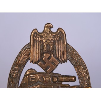Panzerkampfabzeichen, Schickle, Otto. Бронзовая степень. Espenlaub militaria