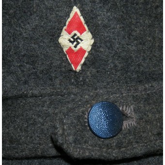 Mütze Pelliccia HJ-DJ per aiutanti di Luftwaffe. RZM Tag.. Espenlaub militaria