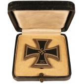Croce di Ferro di Prima Classe 1939. Wächter und Lange. Tipo pinback precoce