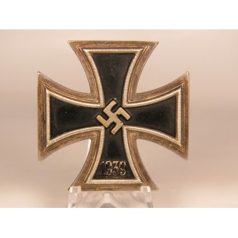 Ранний Железный крест Wächter und Lange первой степени 1939 года. Espenlaub militaria