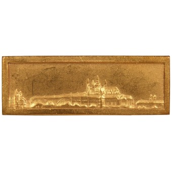 Agrafe Prague (Prager Burg) de la médaille du 1er octobre 1938.. Espenlaub militaria