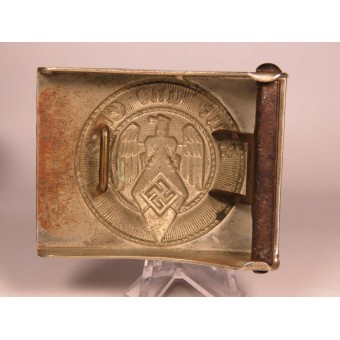 Cintura della Gioventù hitleriana con fibbia, prima emissione circa 1935-36. Espenlaub militaria