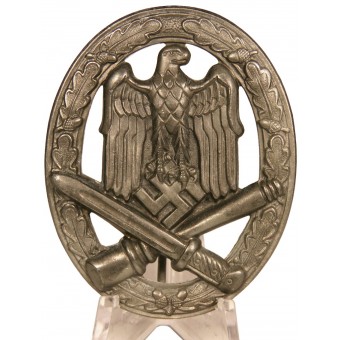 Allmänt Sturmabzeichen. Semi-hålig Frank & Reif General Assault Badge. Espenlaub militaria