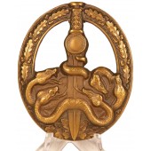 Distintivo antipartigiano 1957 - Grado di bronzo