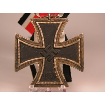 Eisernes Kreuz Zweite Klasse 1939 doppelt markiert PKZ 44 Jakob Bengel. Espenlaub militaria
