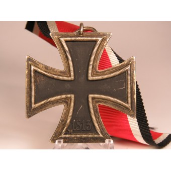 Железный крест второй класс 1939 PKZ 44 Jakob Bengel. Двойная маркировка. Espenlaub militaria