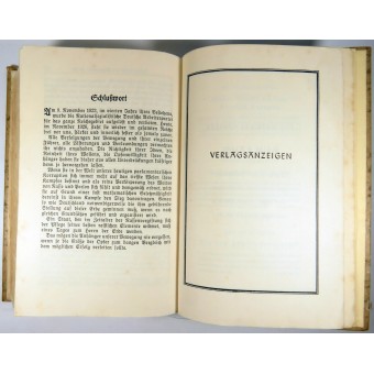 Weißenthurm Stadt Hochzeitsgeschenk Mein Kampf 1938 Buch. 317-321 Auflage. Espenlaub militaria