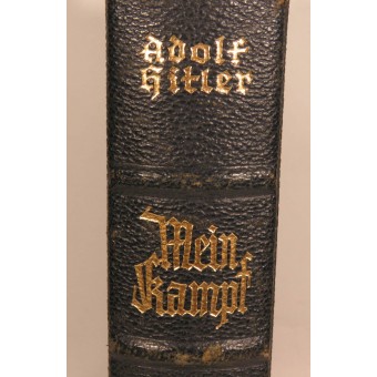 Weißenthurm stadsbruiloft cadeau Mein Kampf 1938 boek. 317-321 Auflage. Espenlaub militaria