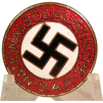 NSDAP: n jäsenmerkki merkitty M 1/63 RZM. Espenlaub militaria