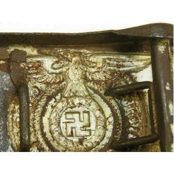 Waffen SS cinghia e fibbia in acciaio.. Espenlaub militaria