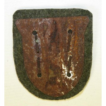 1941-1942 escudo de acero bronceado Krim. Espenlaub militaria