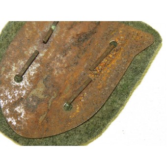1941-1942 Krimschild bronzierter Stahl. Espenlaub militaria