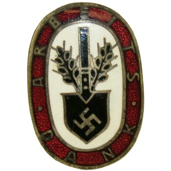 Arbeitsdank-Abzeichen 1. Formar, Klein. Una versión más pequeña de la insignia - Trabajo Gracias. Espenlaub militaria