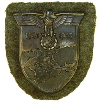 Krim /Krim-sköld 1941-42 av JFS. Espenlaub militaria