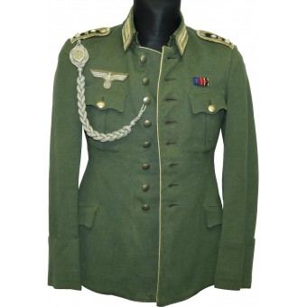 Dienstrock/Ausgehrock- Parade/daglig tunika för Stabsfeldwebel från 37:e infanteriregementet. Espenlaub militaria