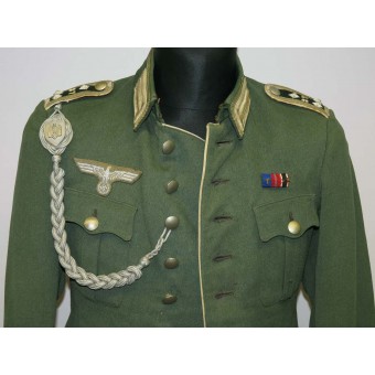 Dienstrock / Ausgehrock- desfile / túnica todos los días durante Stabsfeldwebel del 37º regimiento de infantería. Espenlaub militaria