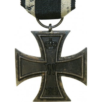 Eisernes Kreuz 1914. Toisen luokan Iron Cross 1914 ZW Merkitty. Espenlaub militaria