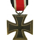 Eisernes Kreuz/Eisernes Kreuz 2. Klasse mit breitem Rahmen, ungestempelt, E Muller