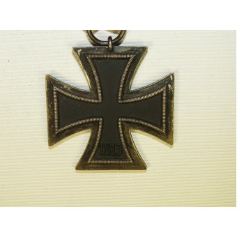 Eisernes Kreuz / Iron Cross 2e klas met breed frame, ongemarkeerd, e Muller. Espenlaub militaria