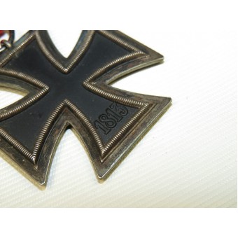 Eisernes Kreuz / Iron Cross 2e klas met breed frame, ongemarkeerd, e Muller. Espenlaub militaria